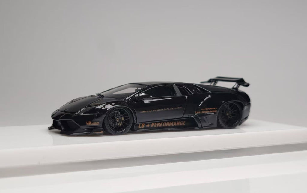 (Pre-Order) MiniCraftsman Custom LB Murcielago Resin Model - Black & Gold (Ltd 199) 1:64