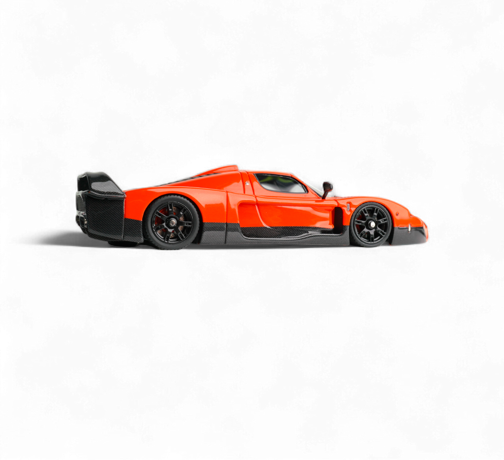 YM Model Maseti MC12 Stradale Corsa 2-Tone Orange - Carbon FIber - Resin 1:64