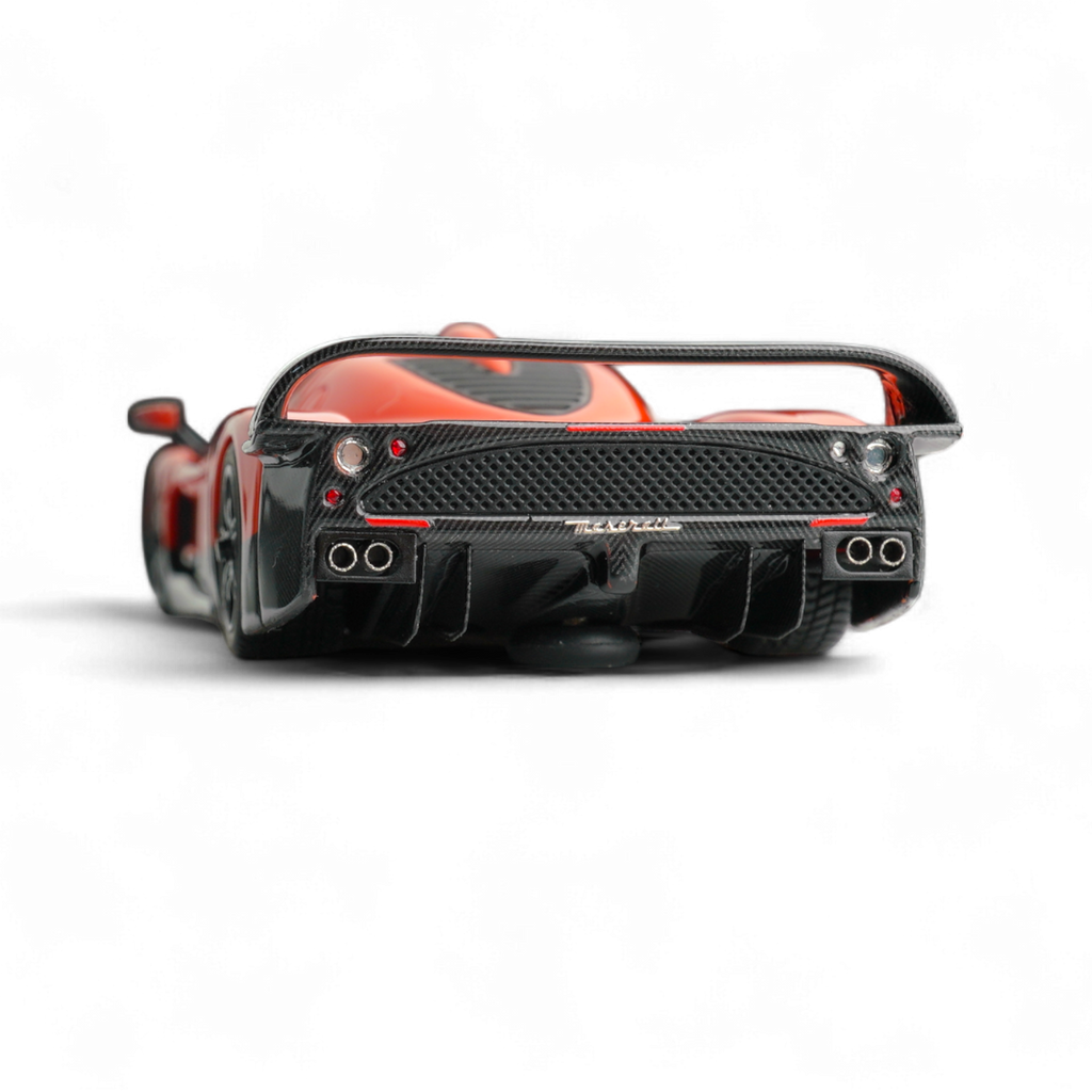 YM Model Maseti MC12 Stradale Corsa 2-Tone Orange - Carbon FIber - Resin 1:64