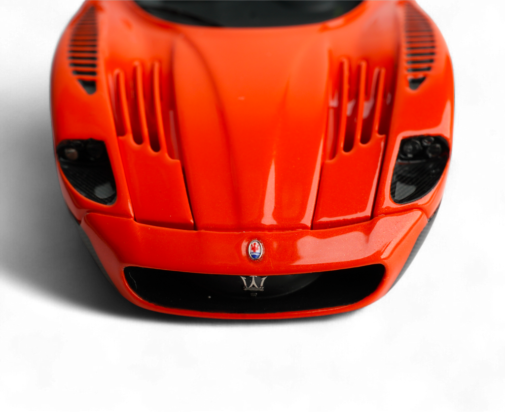 YM Model Maseti MC12 Stradale Corsa 2-Tone Orange - Carbon FIber - Resin 1:64