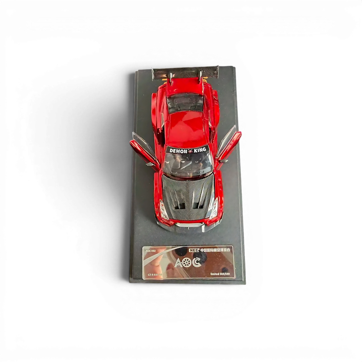 AOC GT-R 35 RR - Metallic Red 1:64 AOC-002