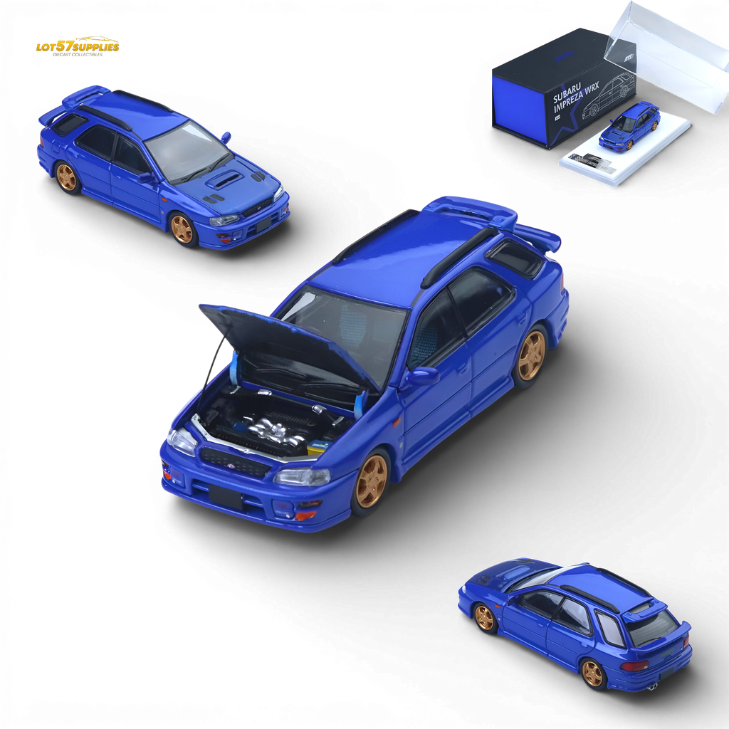 ATS Subaru Impreza WRX Metallic Blue 1:64
