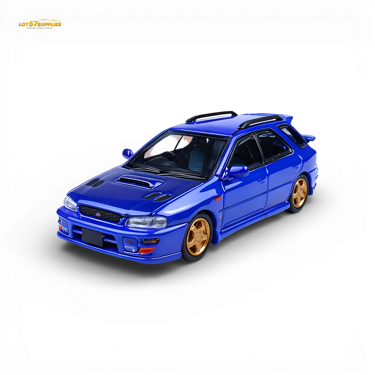 ATS Subaru Impreza WRX Metallic Blue 1:64