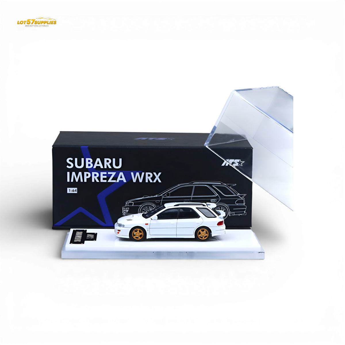 ATS Subaru Impreza WRX White 1:64