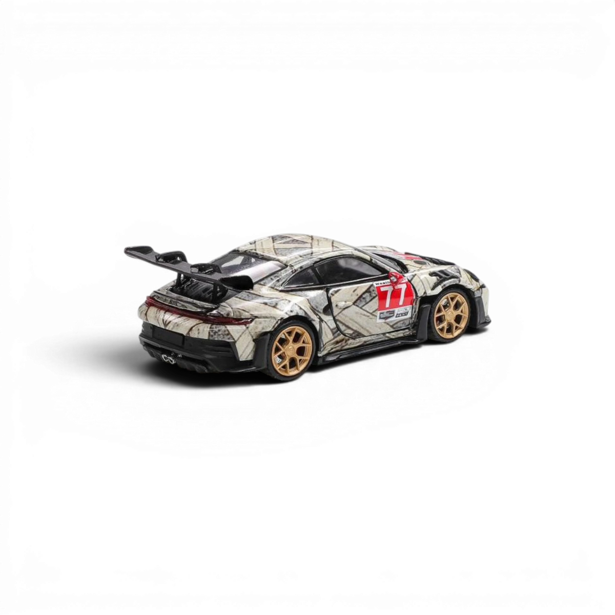 (Pre-Order) Demon King Auto 911RS - Mummy Livery (1/6 chase bearing wheel, openable doors + hood) 1:64
