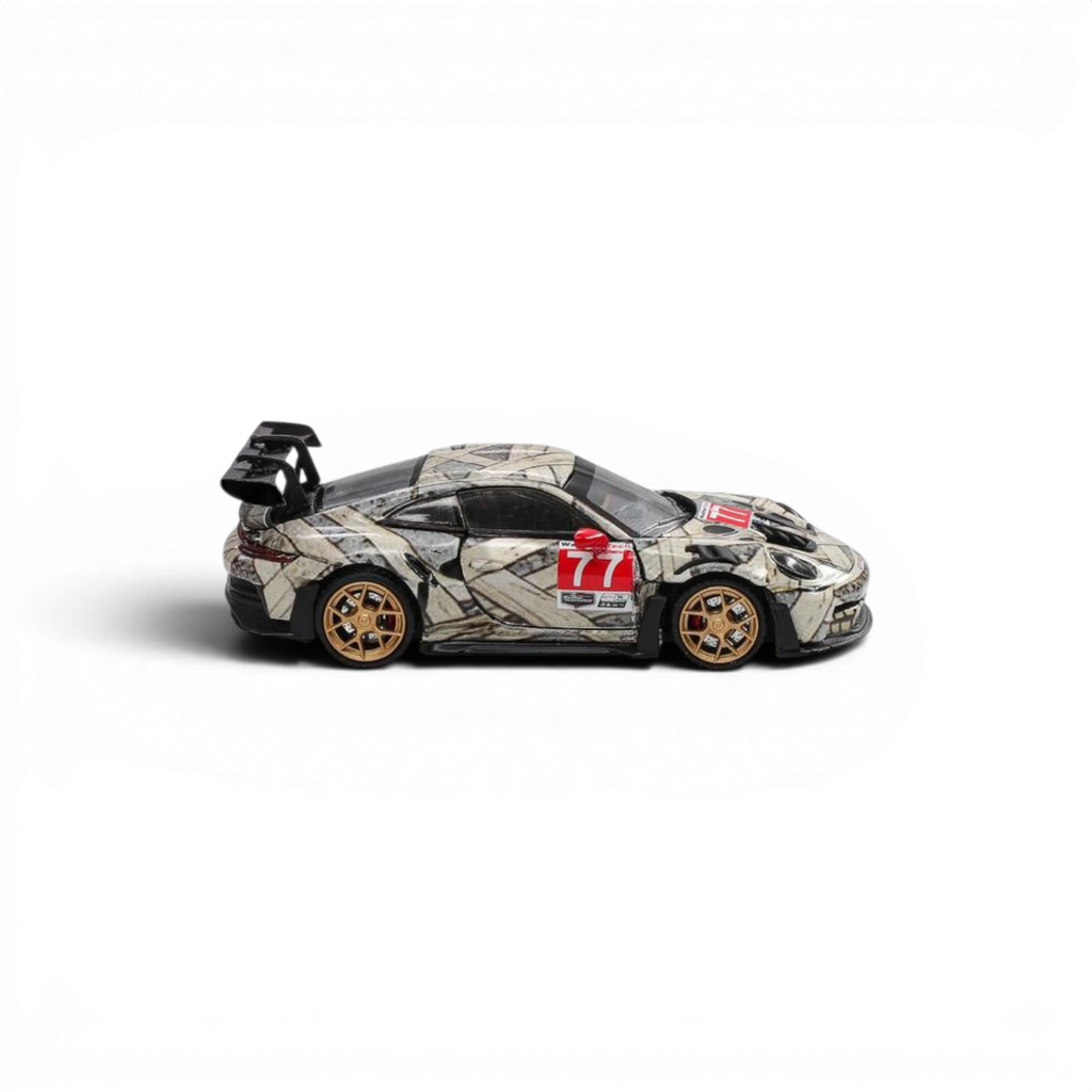 (Pre-Order) Demon King Auto 911RS - Mummy Livery (1/6 chase bearing wheel, openable doors + hood) 1:64