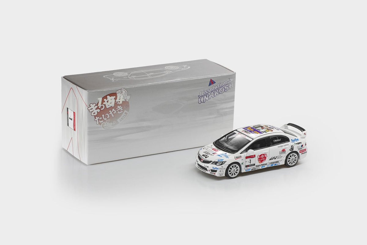 (Pre-Order) ModelModel Honda Civic Type - R FD2 #1 Exciting Cup One Make Race 2009 1:64