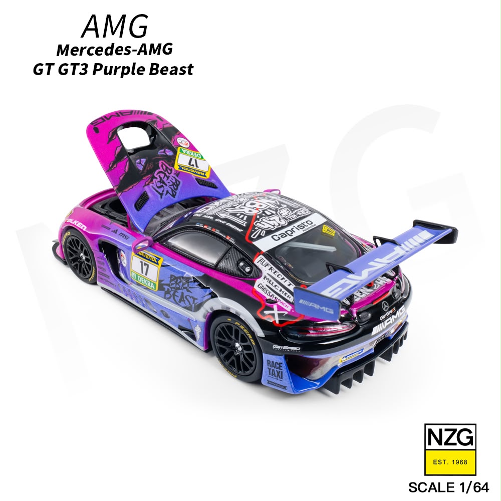 KILO Mercedes - AMG GT GT3 Nürburgring 24 Hours Endurance Race 2025 1:64