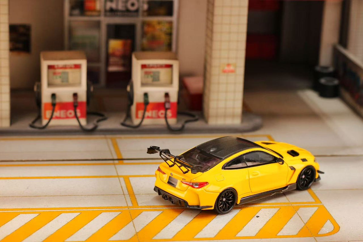 (Pre-Order) SW BMW M4 Flossmann Full Widebody Kit G82 GTR - Yellow 1:64