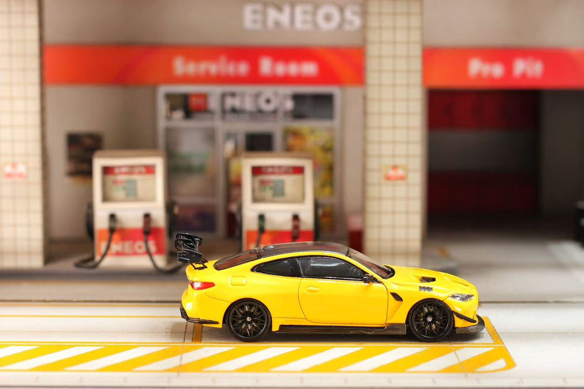 (Pre-Order) SW BMW M4 Flossmann Full Widebody Kit G82 GTR - Yellow 1:64