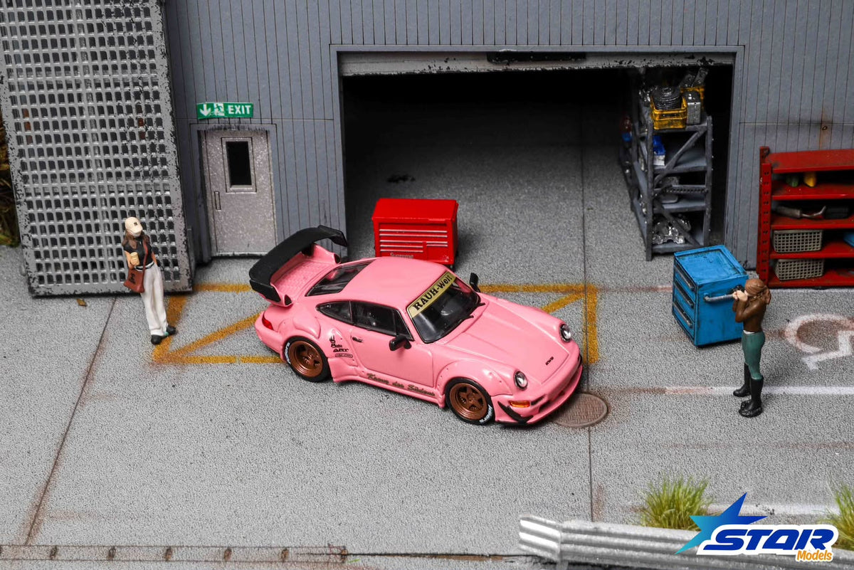 (Pre-Order) Star Models RWB 964 GT Wing - C/SoCro Pink (Ltd 999) 1:64