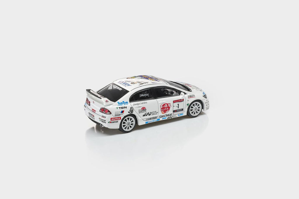 (Pre-Order) ModelModel Honda Civic Type - R FD2 #1 Exciting Cup One Make Race 2009 1:64