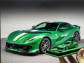 (Pre-Order) GLAMCRAFT 812C Full - Open Diecast - Metallic Green (Ltd 1000) 1:64