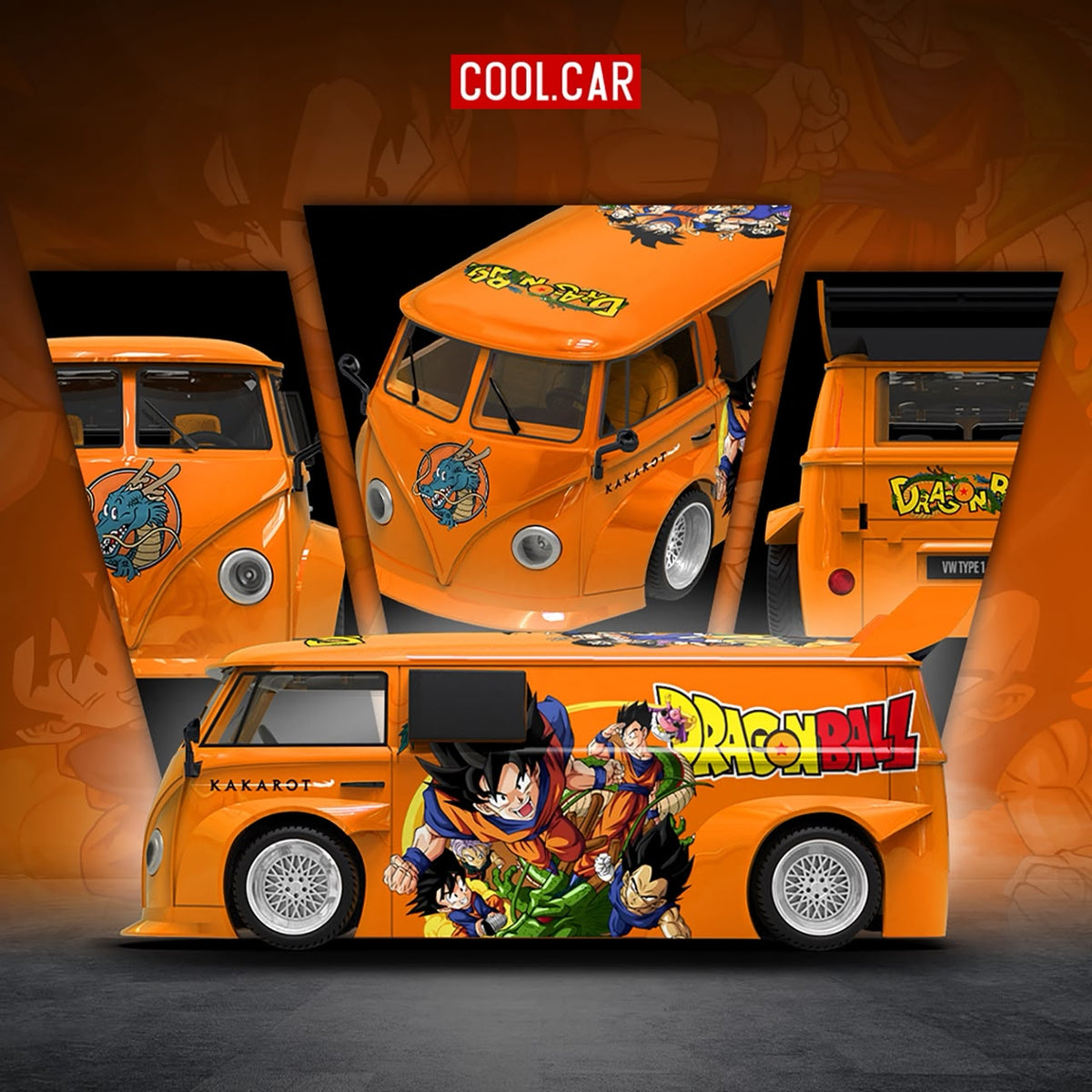 (Pre-Order) CC VW T1 Dragon Ball Livery 1:64