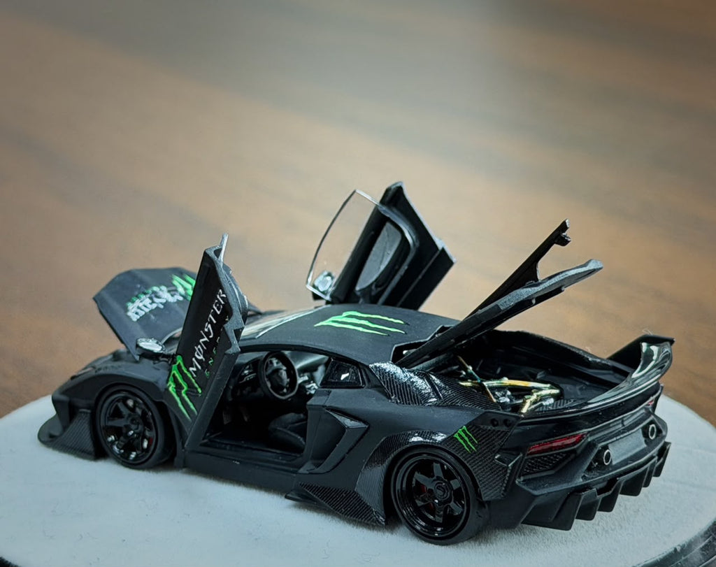 (Pre-Order) PGM LP700 GT EVO Black Monster - Ordinary (Ltd 999) 1:64