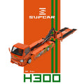 (Pre-Order) SC H300 Flatbed Transport Trailer - Fast & Furious Livery 1:64