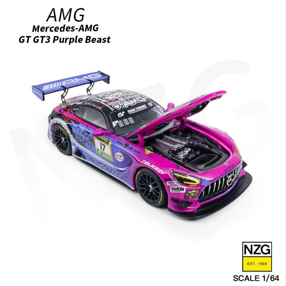 KILO Mercedes - AMG GT GT3 Nürburgring 24 Hours Endurance Race 2025 1:64