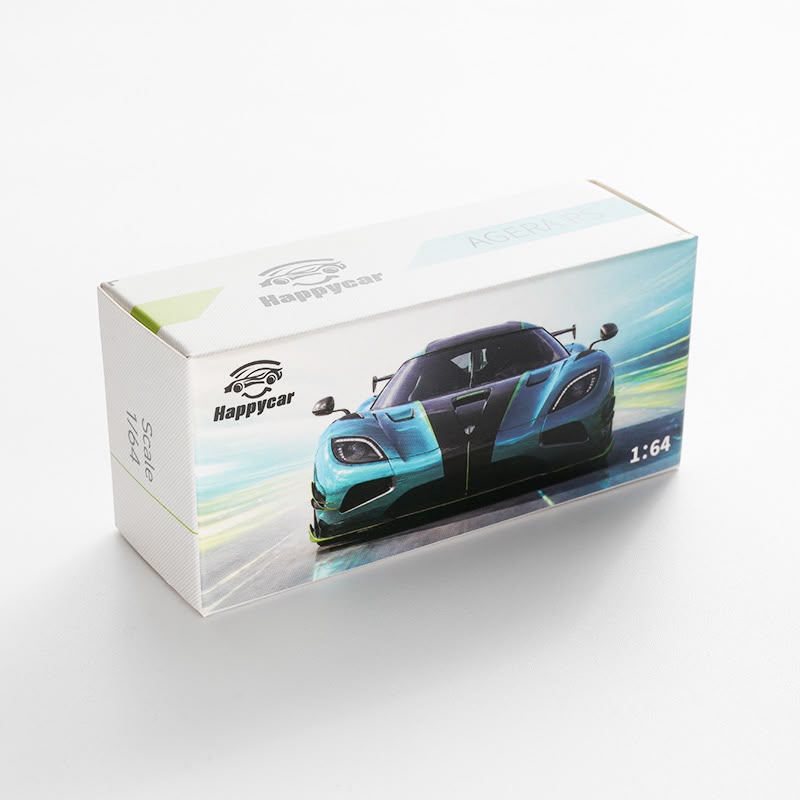 (Pre-Order) HappyCar HC Koenigsegg Agera RS - KO - 04 Green (Boxed) 1:64