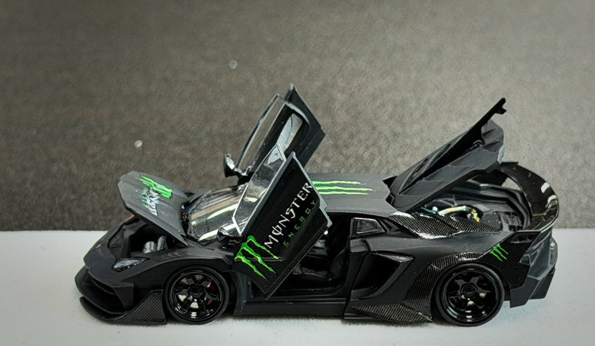 (Pre-Order) PGM LP700 GT EVO Black Monster - Ordinary (Ltd 999) 1:64