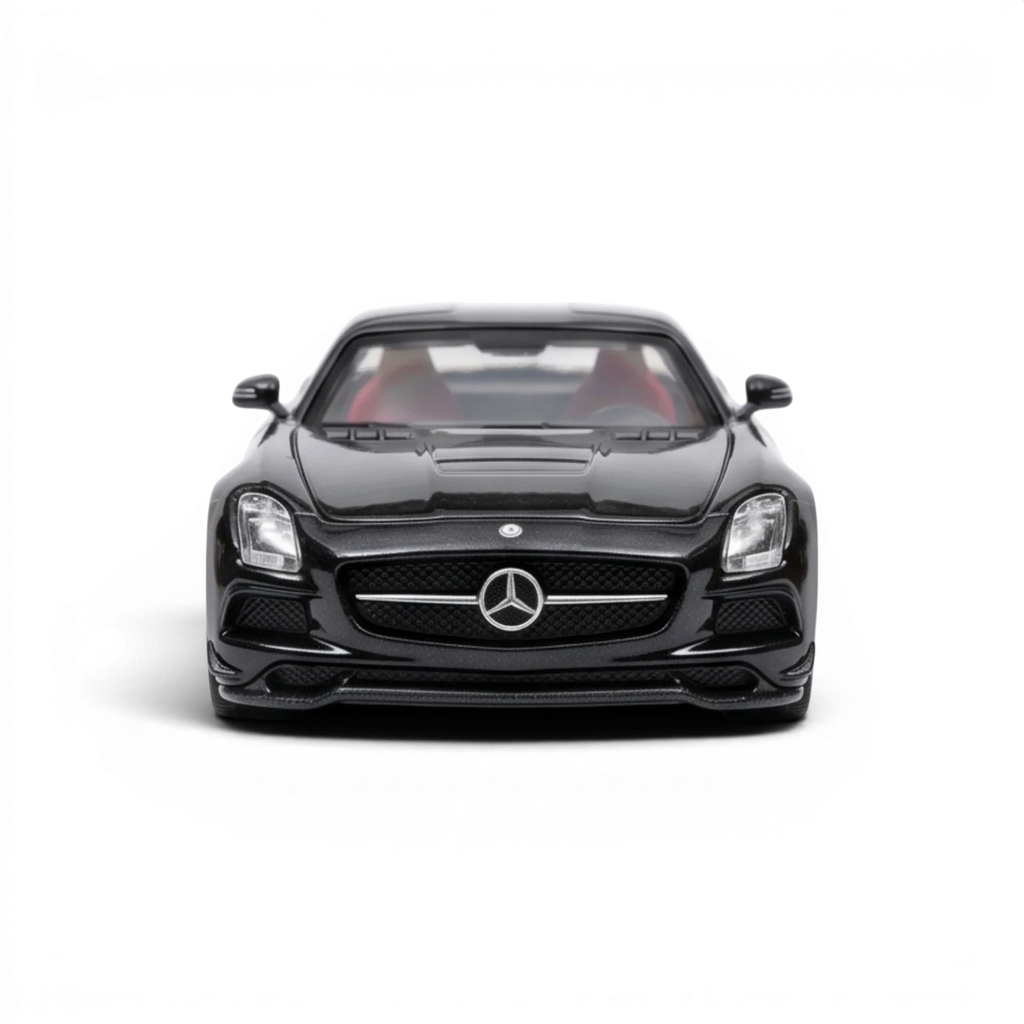 Fine Works64 Mercedes - Benz SLS AMG BS - Black 1:64