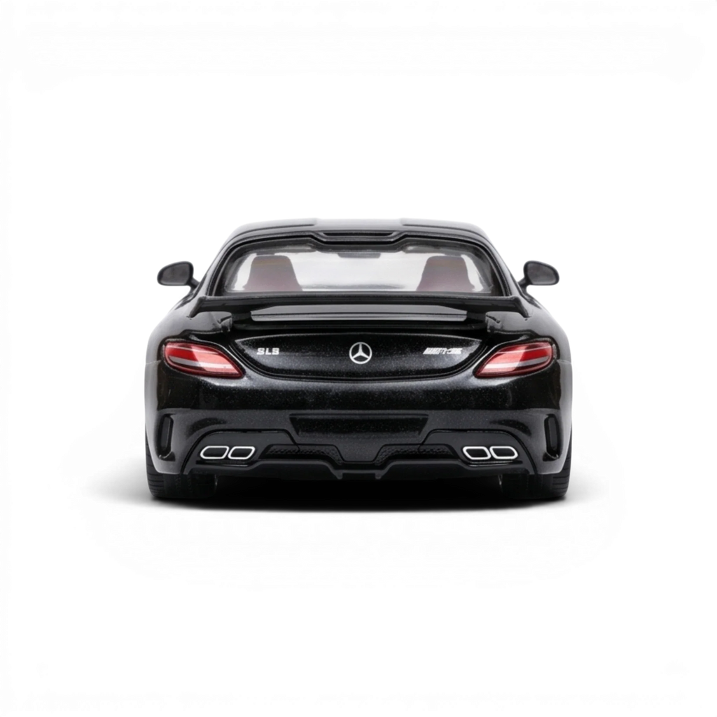 Fine Works64 Mercedes - Benz SLS AMG BS - Black 1:64