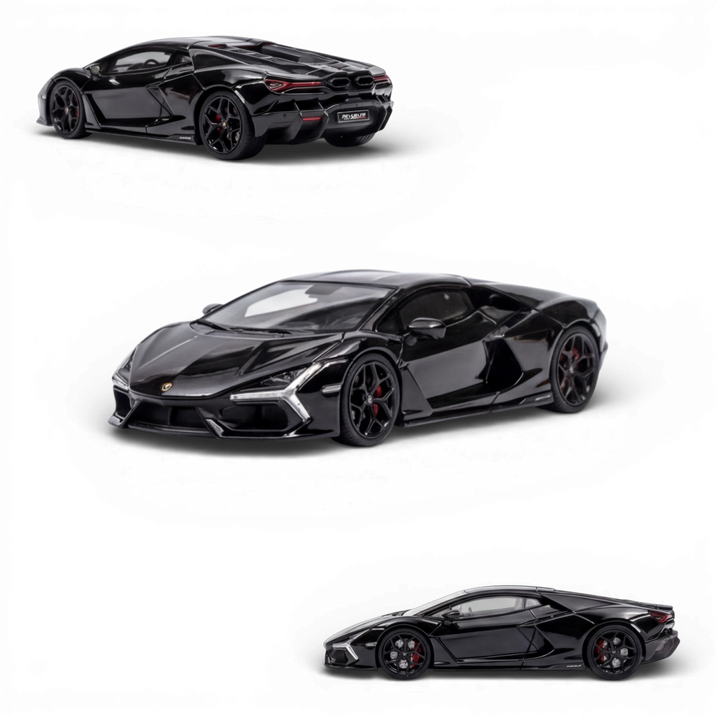 Flame Revuelto - Bright Black 1:64 Resin
