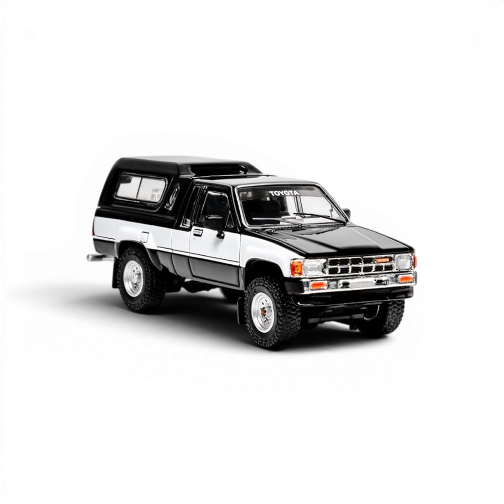 GCD Toyota Hilux Xtra Cab - Black Decals 1:64