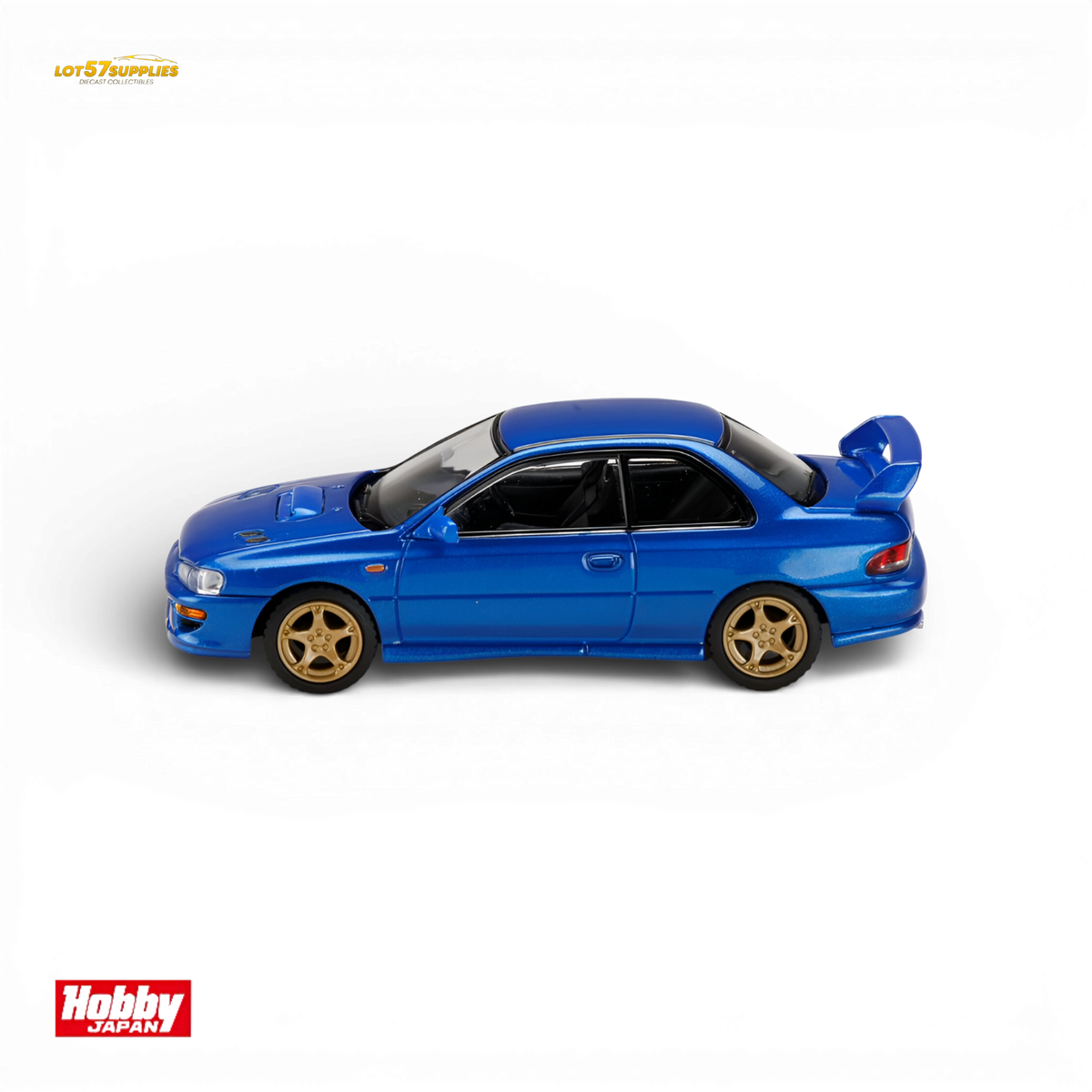 Hobby Japan Subaru Impreza WRX Type R STI - Sonic Blue (Mica) 1:64