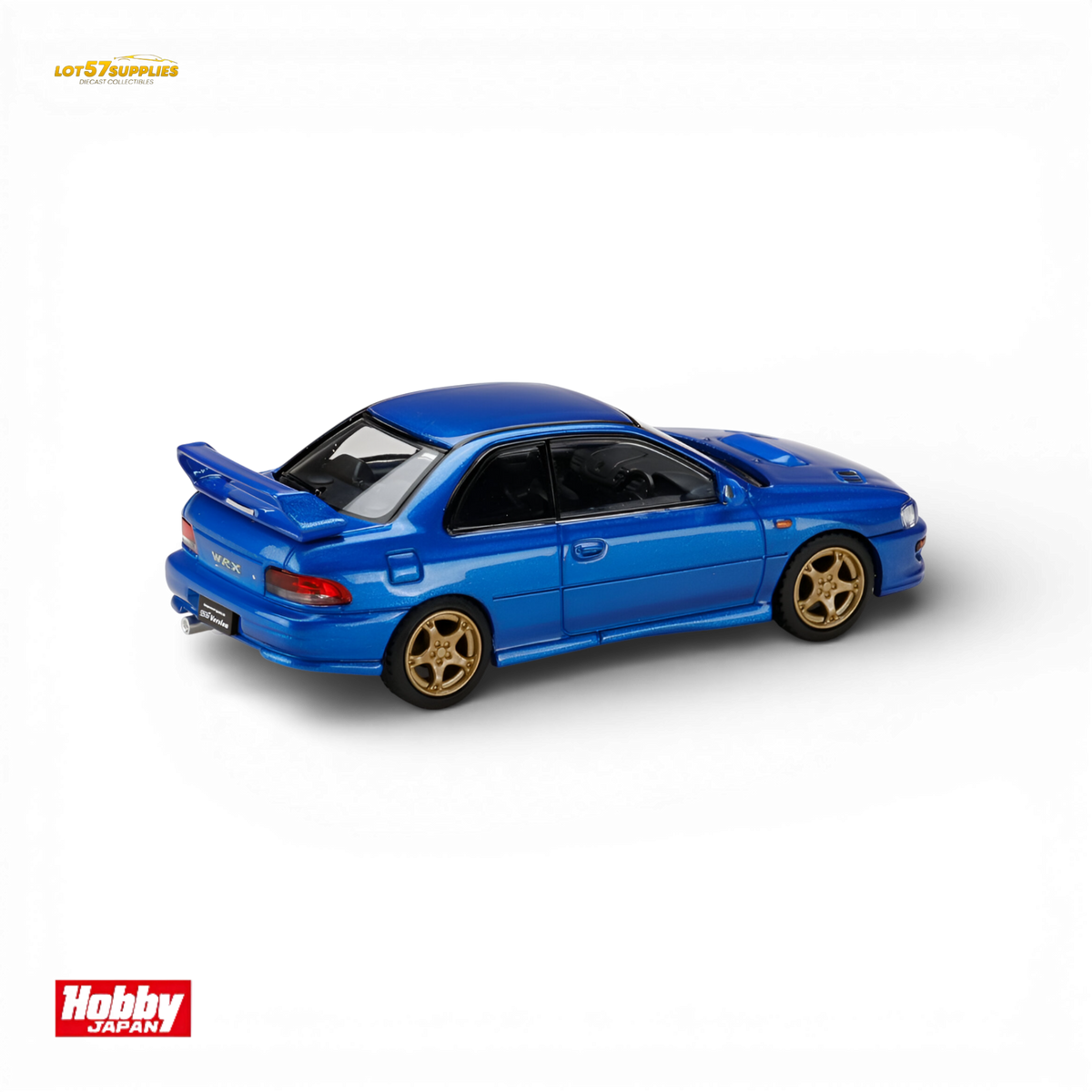 Hobby Japan Subaru Impreza WRX Type R STI - Sonic Blue (Mica) 1:64
