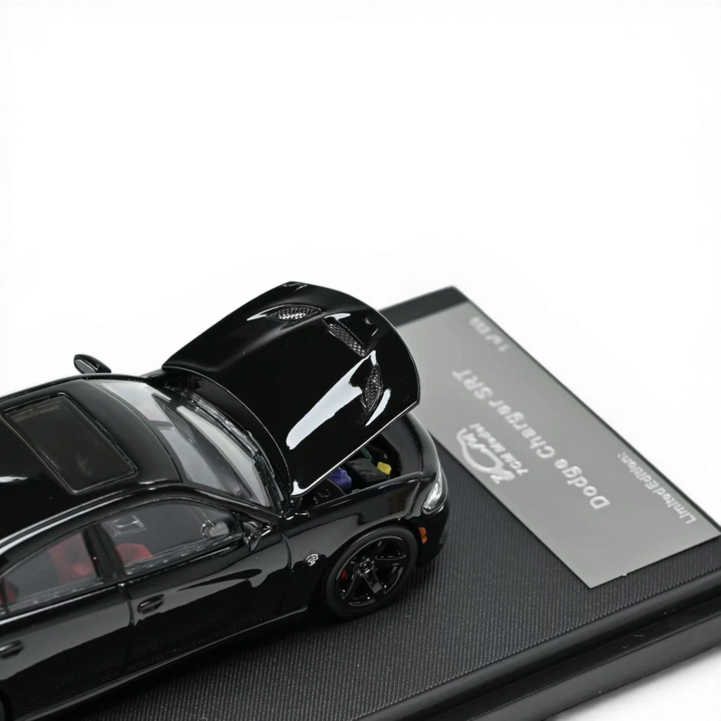 7CM Model 2023 Dodge Charger SRT Hellcat - Pitch Black. Variant A. Limited 599 pcs. 1:64