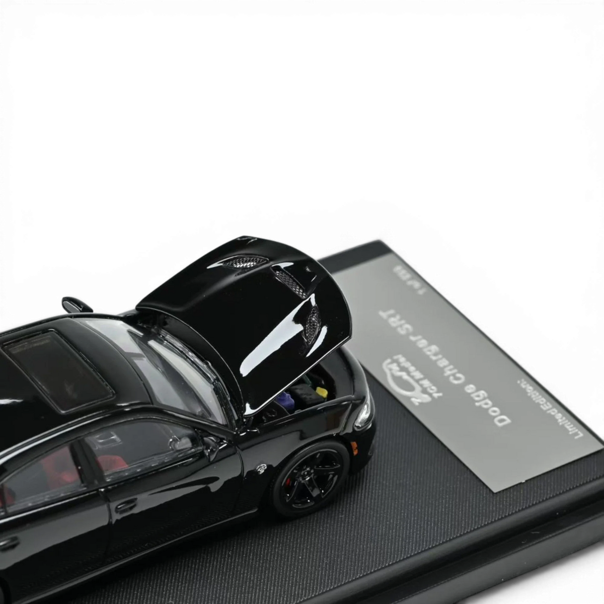 7CM Model 2023 Dodge Charger SRT Hellcat - Pitch Black. Variant A. Limited 599 pcs. 1:64