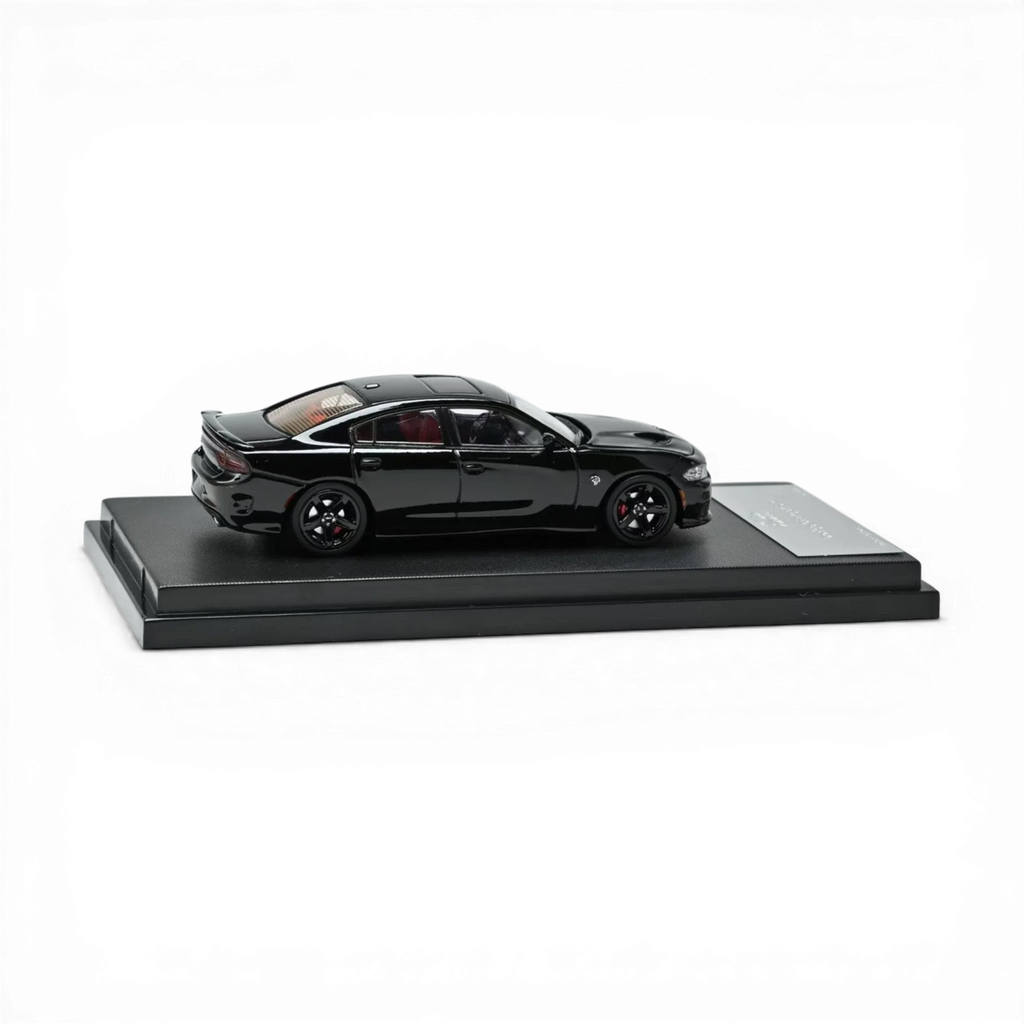 7CM Model 2023 Dodge Charger SRT Hellcat - Pitch Black. Variant A. Limited 599 pcs. 1:64