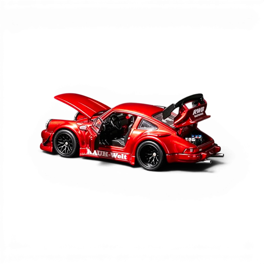 (Pre-Order) FG RWB 930 - Transparent Red 1:64