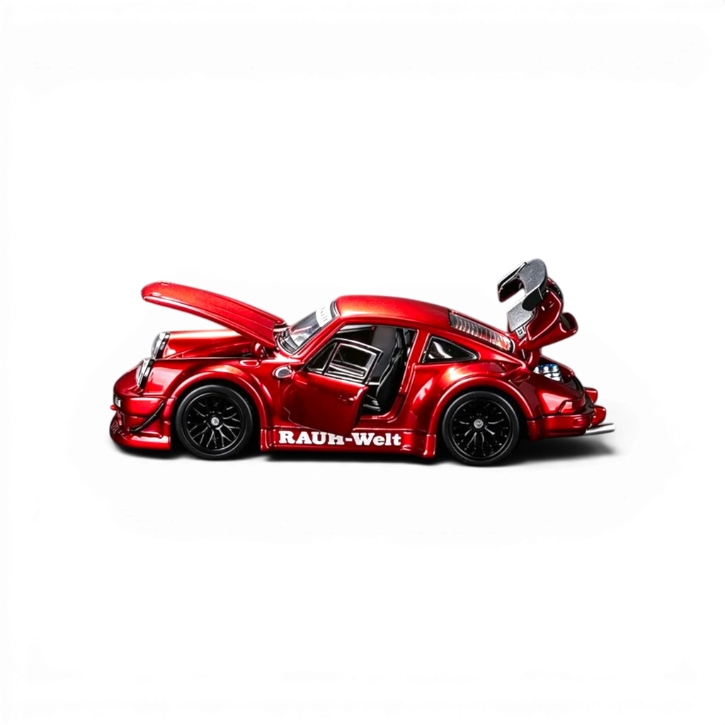 (Pre-Order) FG RWB 930 - Transparent Red 1:64