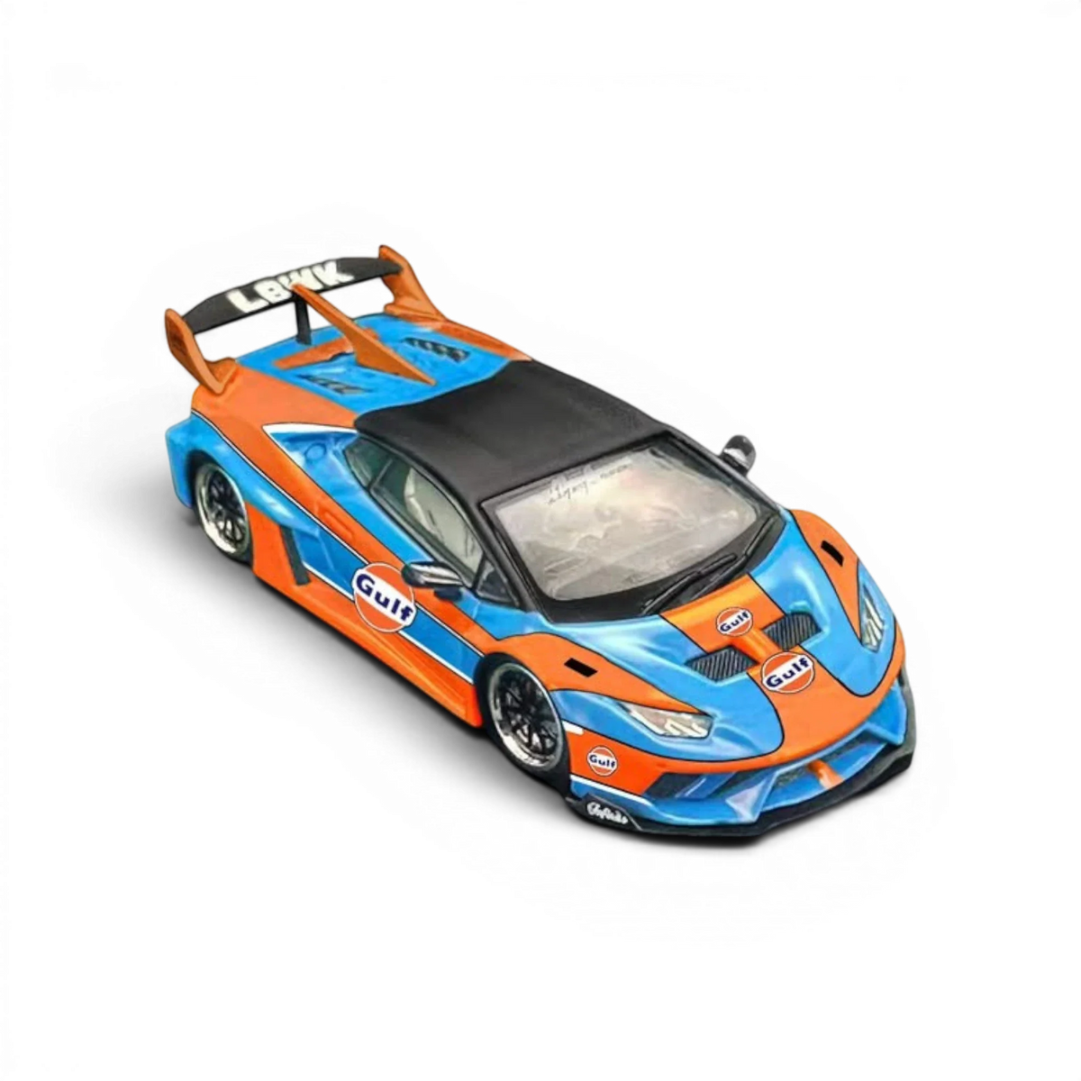 (Pre-Order) DAP Huracan LP610 LB - Silhouette Works Widebody - Gulf Livery 1:64