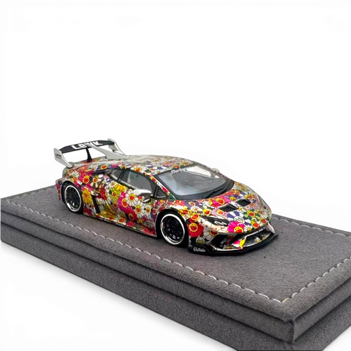 (Pre-Order) DAP Huracan LP610 LB - Silhouette Works Widebody - KiKi Livery 1:64