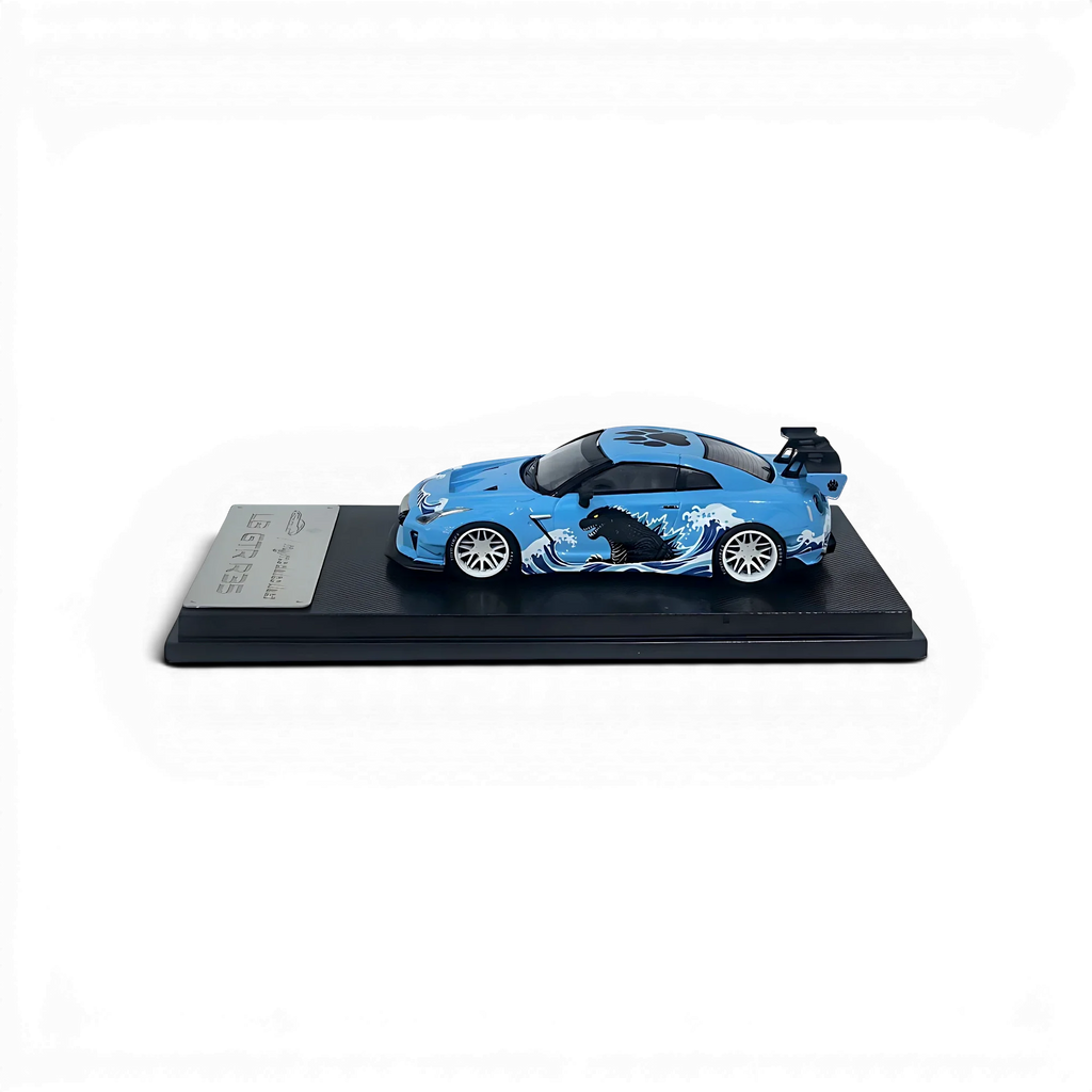 (Pre-Order) MC LB GTR 1.5 Version - Blue Godzilla Livery 1:64