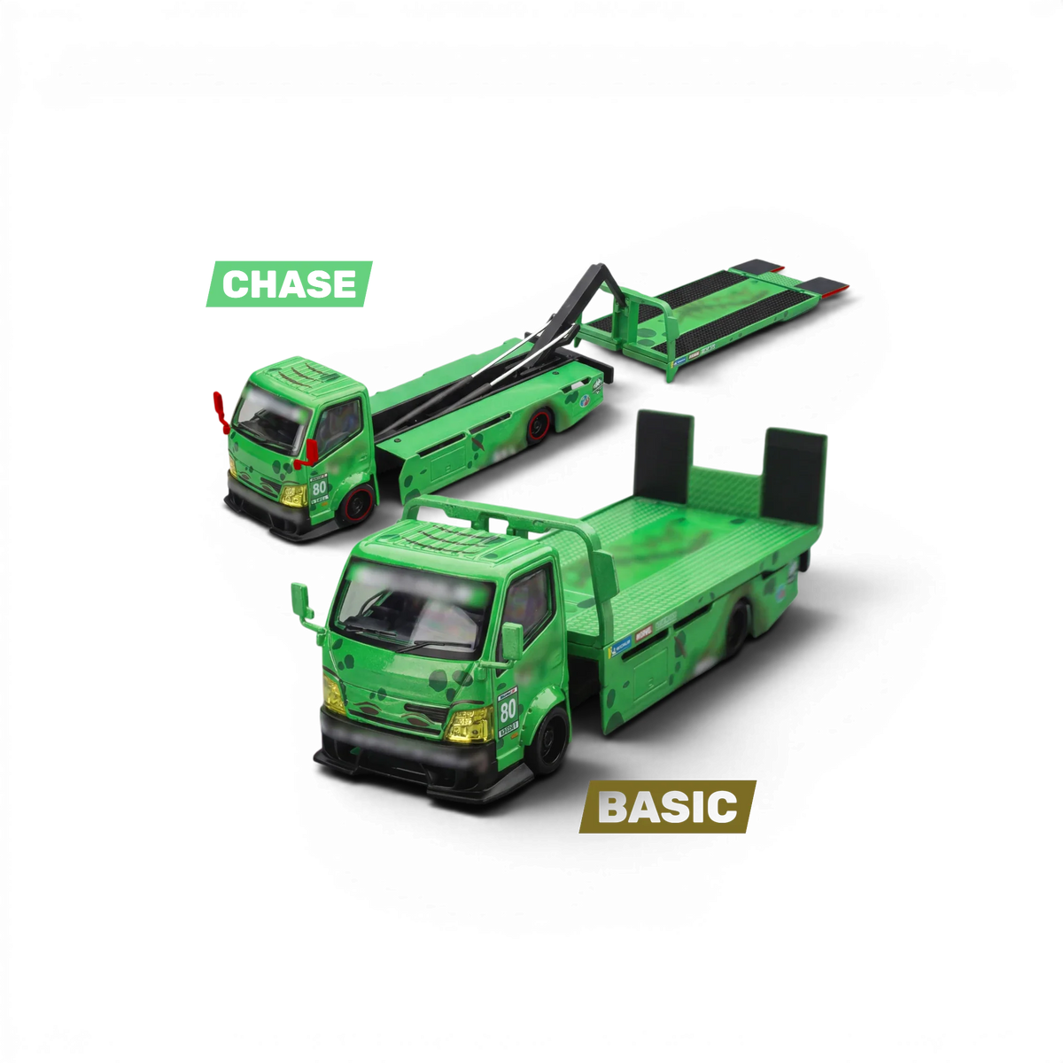 (Pre-Order) Mega Gear Custom Hauler - Green Dino 1:64