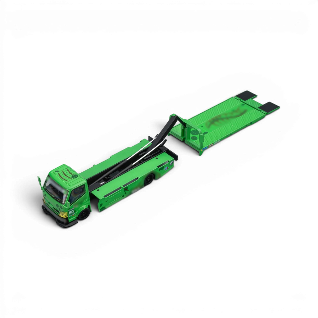 (Pre-Order) Mega Gear Custom Hauler - Green Dino 1:64