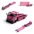 (Pre-Order) Mega Gear Custom Hauler - Pink Dino 1:64