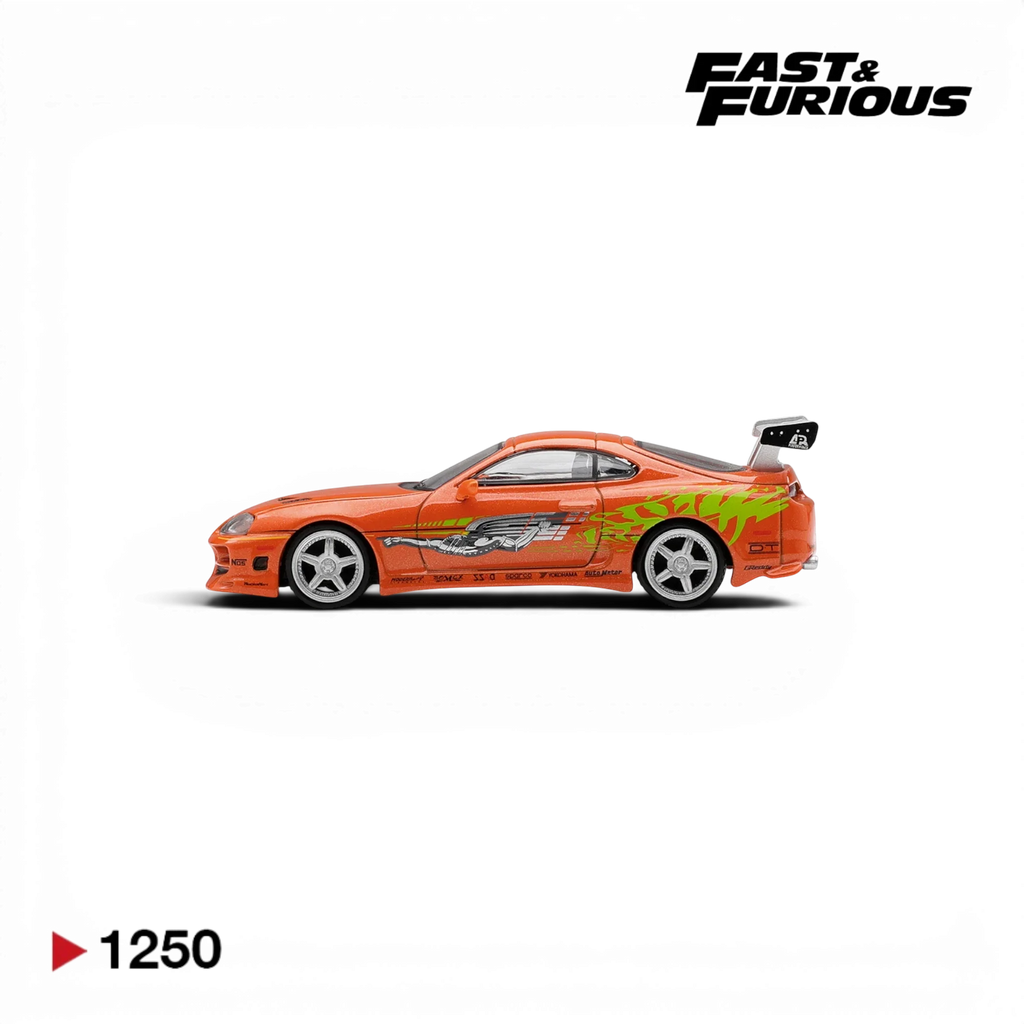 (Pre-Order) MiniGT Toyota Supra BOMEX - Fast & Furious Brian O'Conner (standard blister, MGT01250 - BL) 1:64
