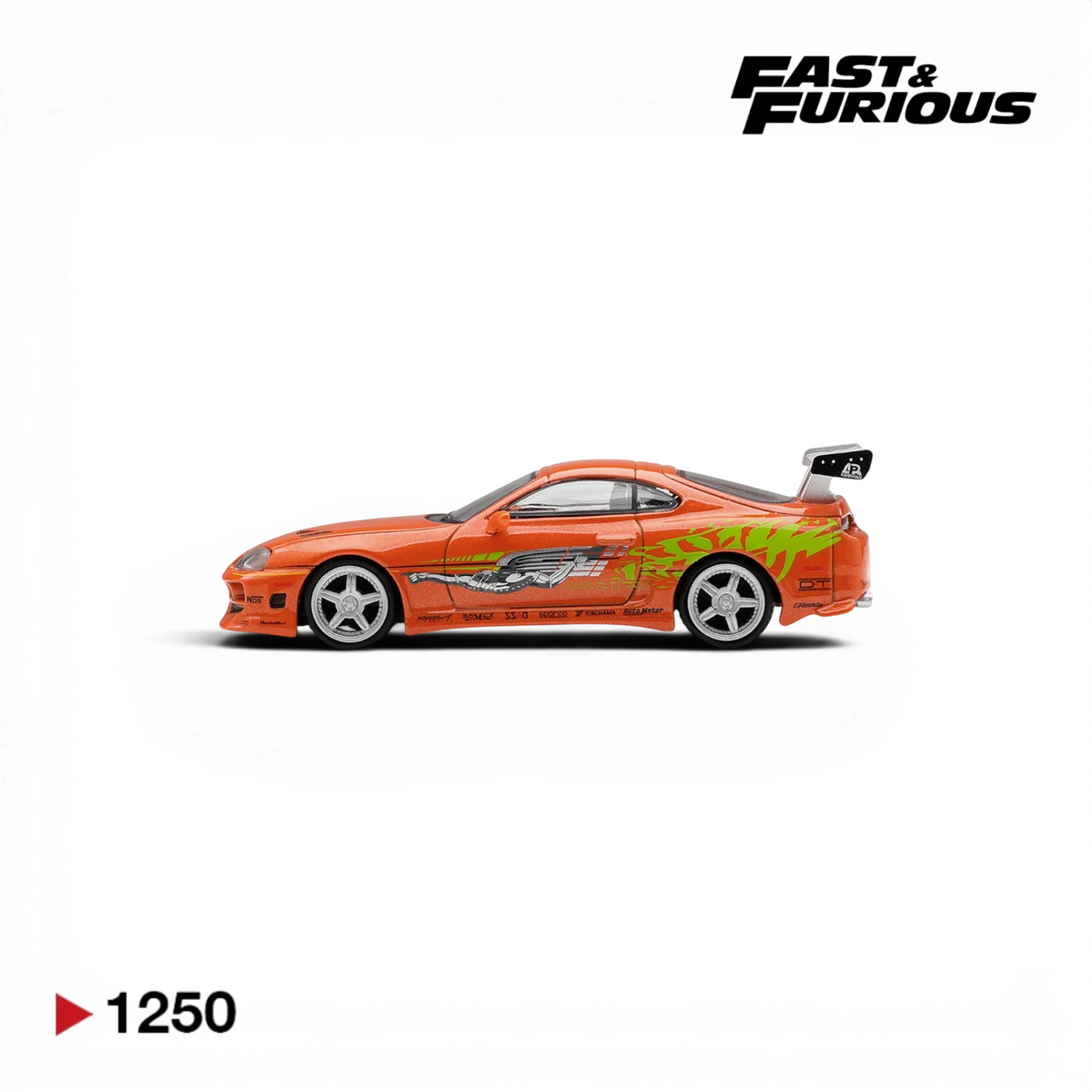 (Pre-Order) MiniGT Toyota Supra BOMEX - Fast & Furious Brian O'Conner (standard blister, MGT01250 - BL) 1:64