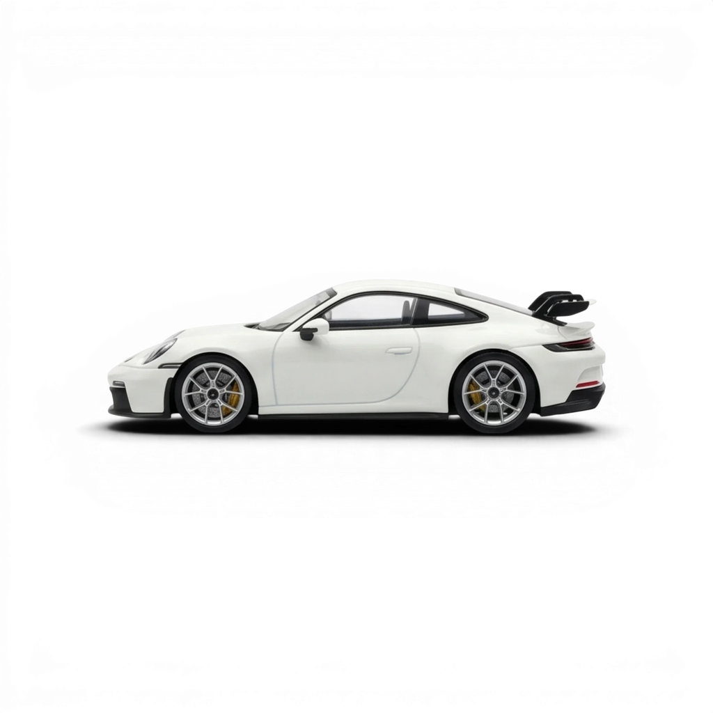 ZJWJ 911 GT3 Resin Model - Luminous White (glow - in - dark). Limited 99. 1:64