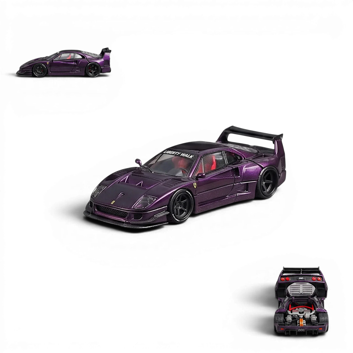 (Pre-Order) Star Models Supercar F40 LB - Works Wide - Body Modified - Purple 1:64