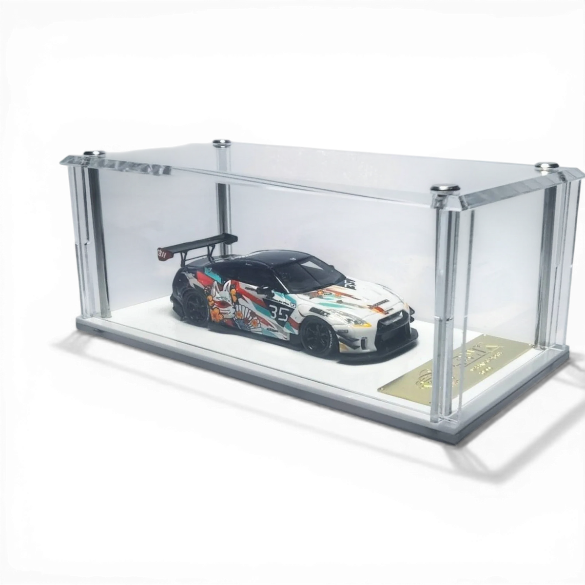MYC64 LB Works GTR R35 Type2.0 Resin - Kitsune Mask Anime (Ltd 99) 1:64