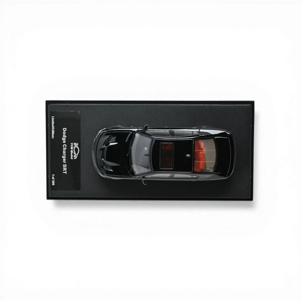 7CM Model 2023 Dodge Charger SRT Hellcat - Pitch Black. Variant A. Limited 599 pcs. 1:64