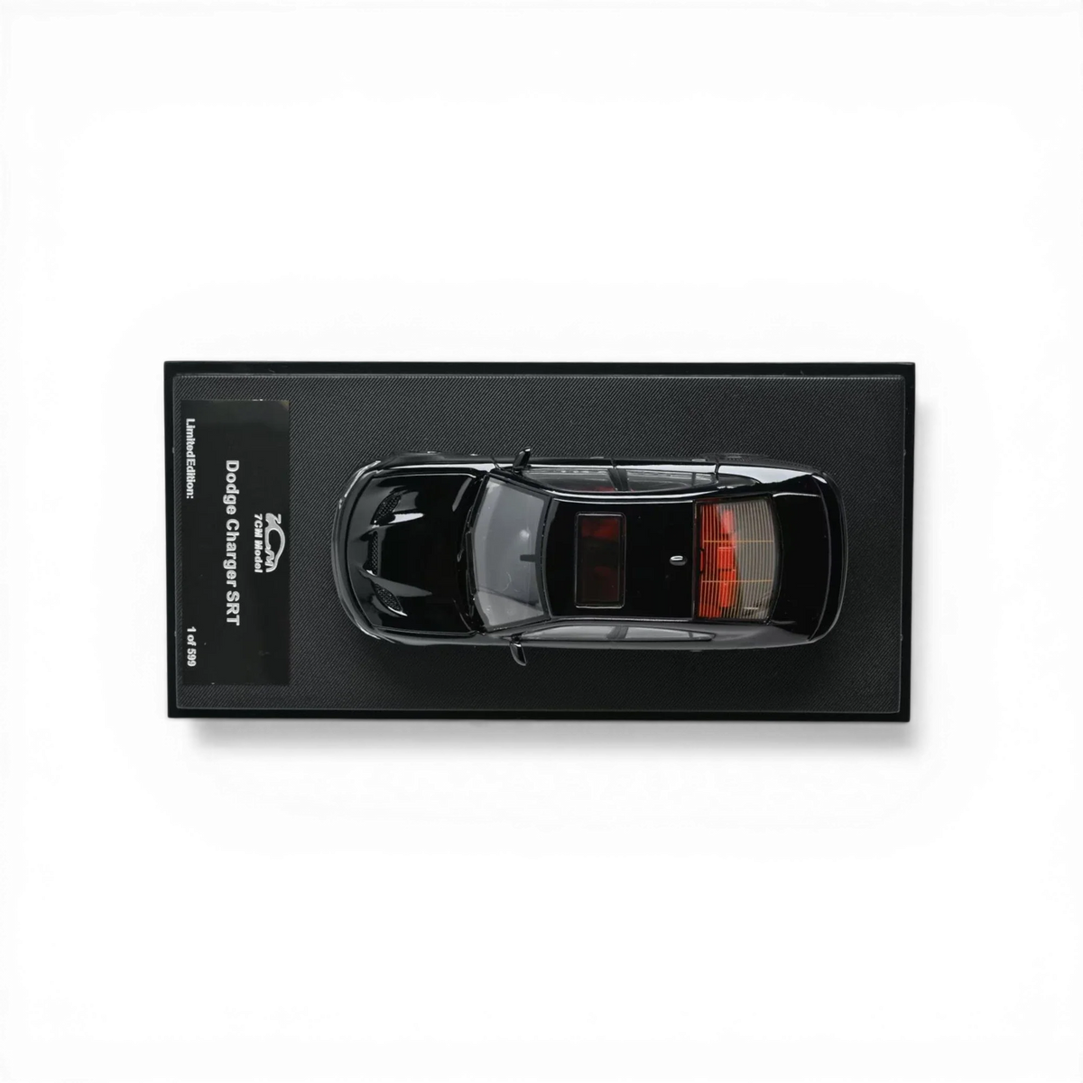 7CM Model 2023 Dodge Charger SRT Hellcat - Pitch Black. Variant A. Limited 599 pcs. 1:64