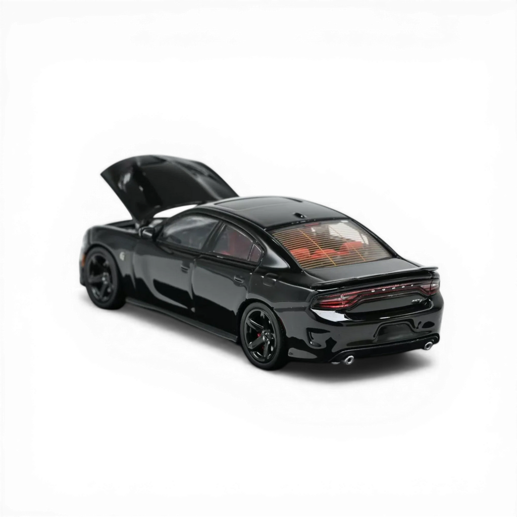 7CM Model 2023 Dodge Charger SRT Hellcat - Pitch Black. Variant A. Limited 599 pcs. 1:64