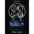 (Pre-Order) PSM & DMY Pagani Zonda PS - Blue Full Carbon (Ltd 99) 1:64