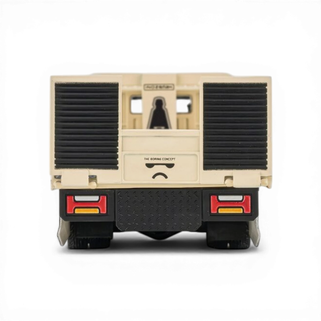 MicroTurbo Hino 300 Custom Hauler - The Boring Concept Livery 1:64